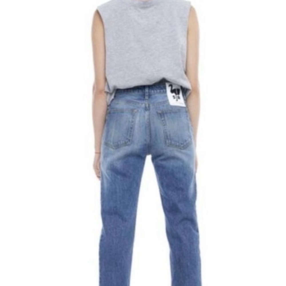 NEW Sandrine Rose x Free People size 26 Straight Fit High Rise Jeans - Picture 2 of 10